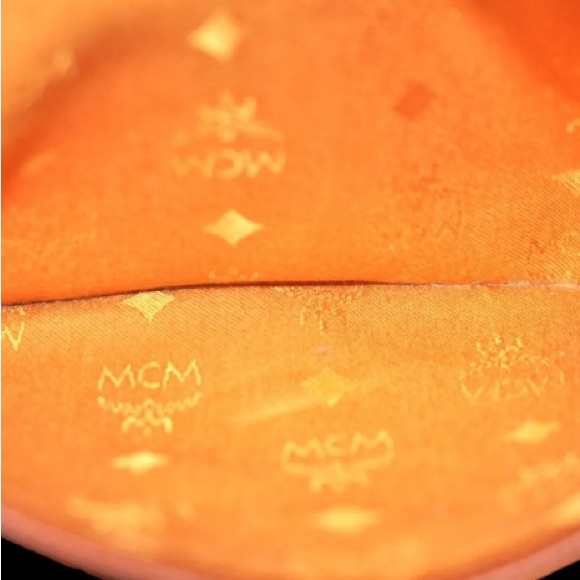 MCM Visetos Leather Vintage Boston Satchel 👜 - Picture 7 of 10